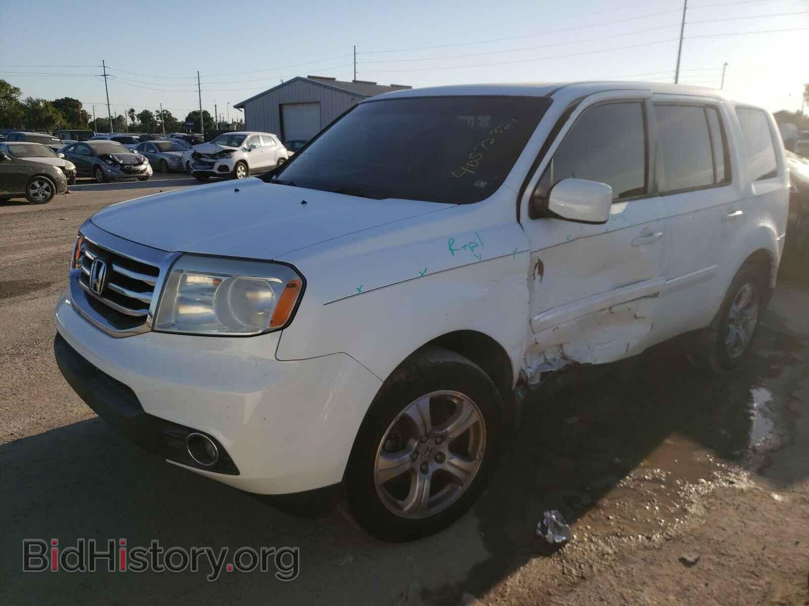 2014 HONDA PILOT - VIN: 5FNYF3H54EB025043 - Фото 2