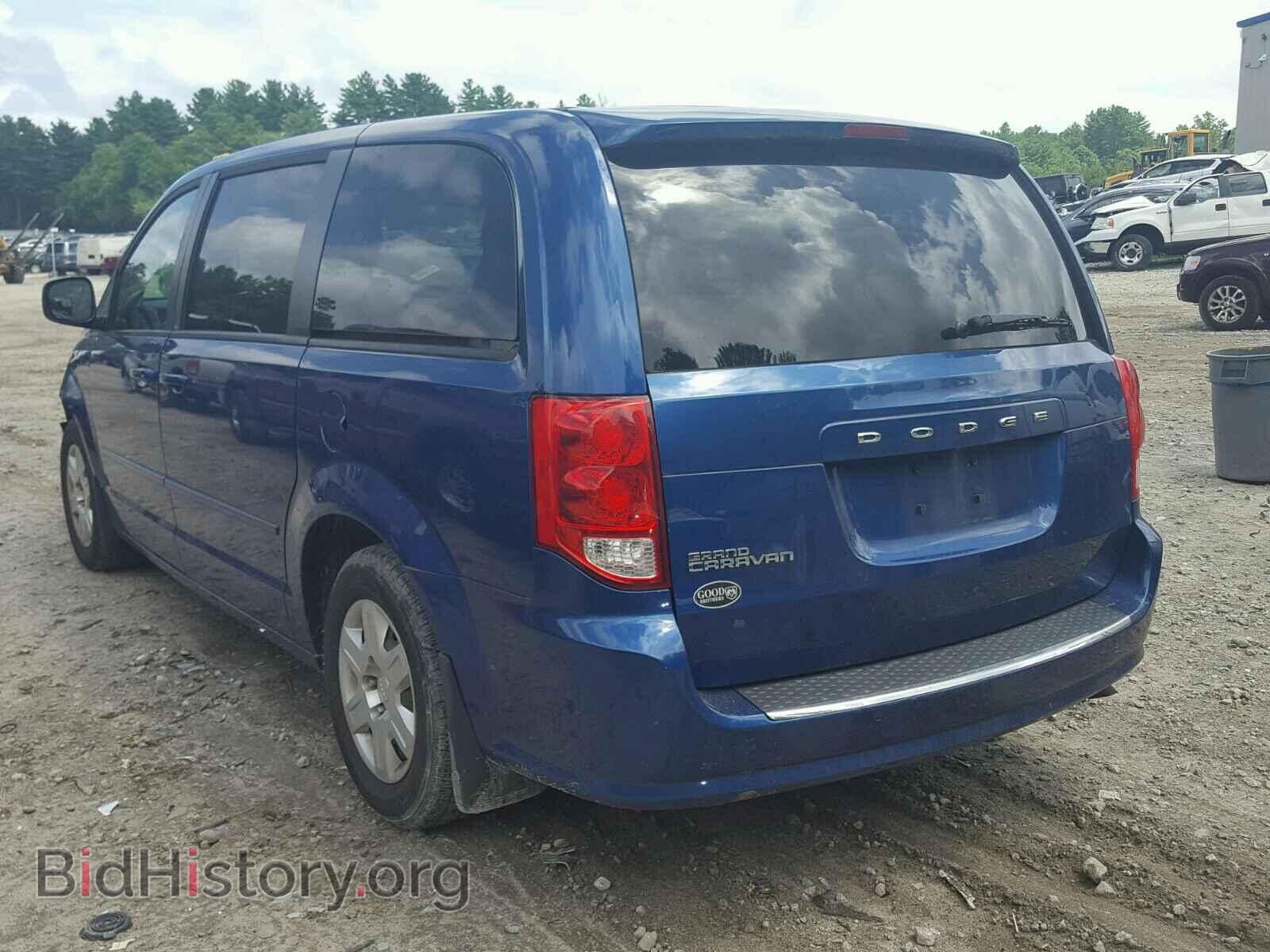 2011 DODGE CARAVAN - VIN: 2D4RN4DG4BR727869 - Фото 3