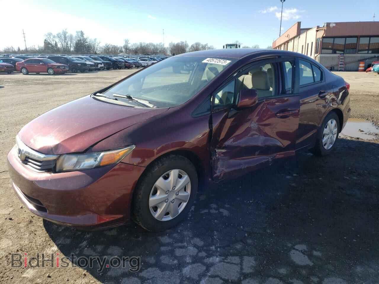 Фотография 19XFB2F59CE064214 - HONDA CIVIC 2012