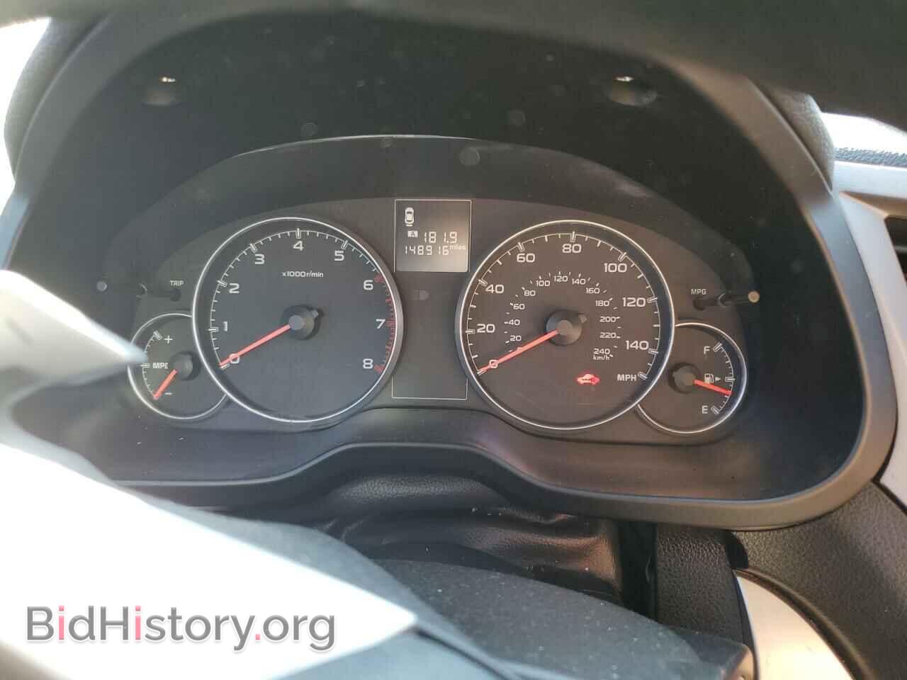 2014 SUBARU LEGACY - VIN: 4S3BMBA67E3010056 - Фото 9