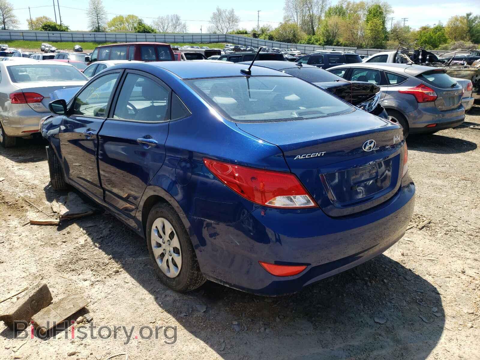 2016 HYUNDAI ACCENT - VIN: KMHCT4AE7GU132466 - Фото 3