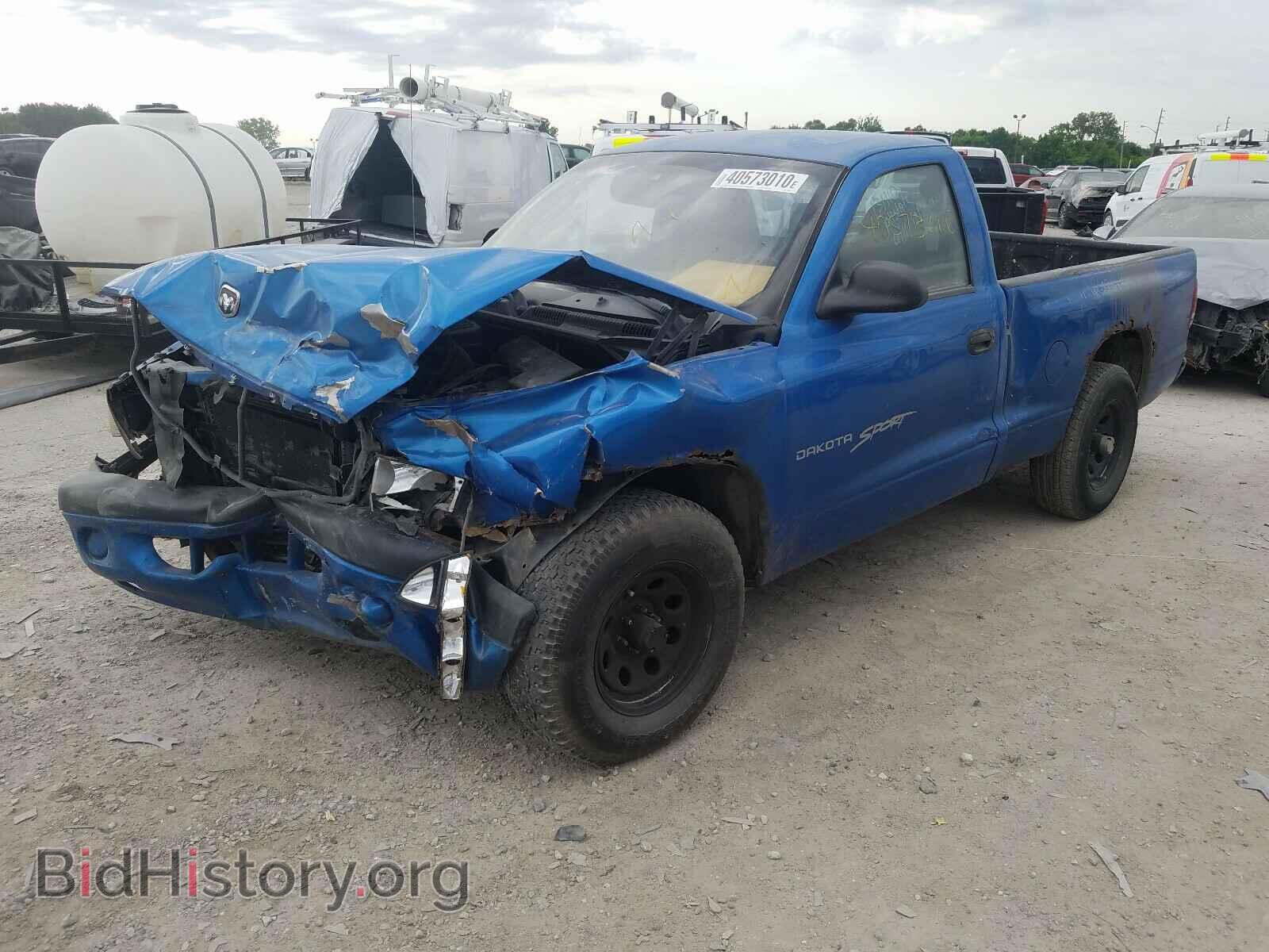 2001 DODGE DAKOTA - VIN: 1B7FL26X21S179892 - Фото 2