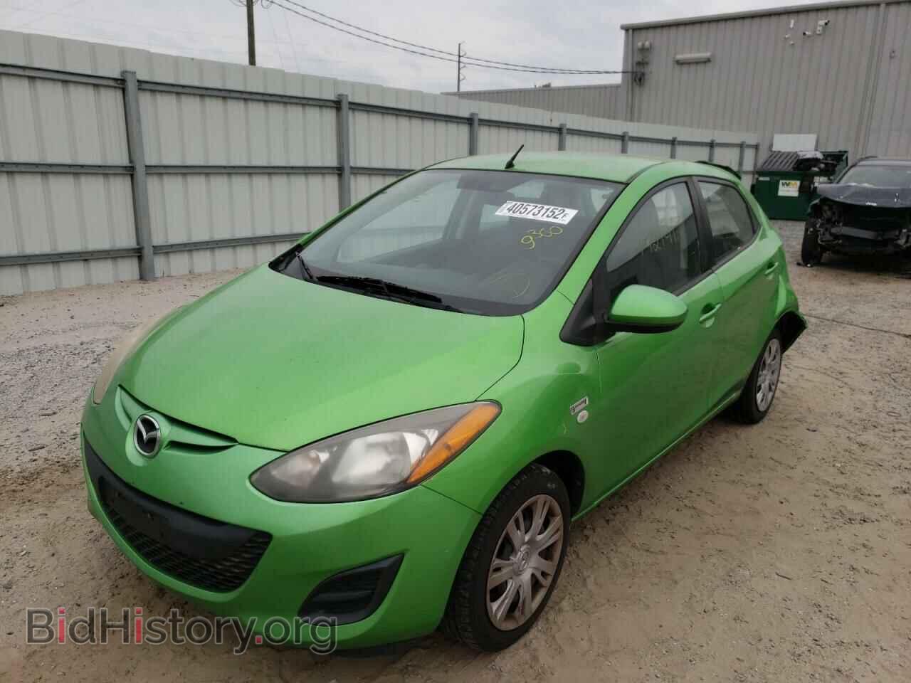 2013 MAZDA 2 - VIN: JM1DE1KY5D0162045 - Фото 2