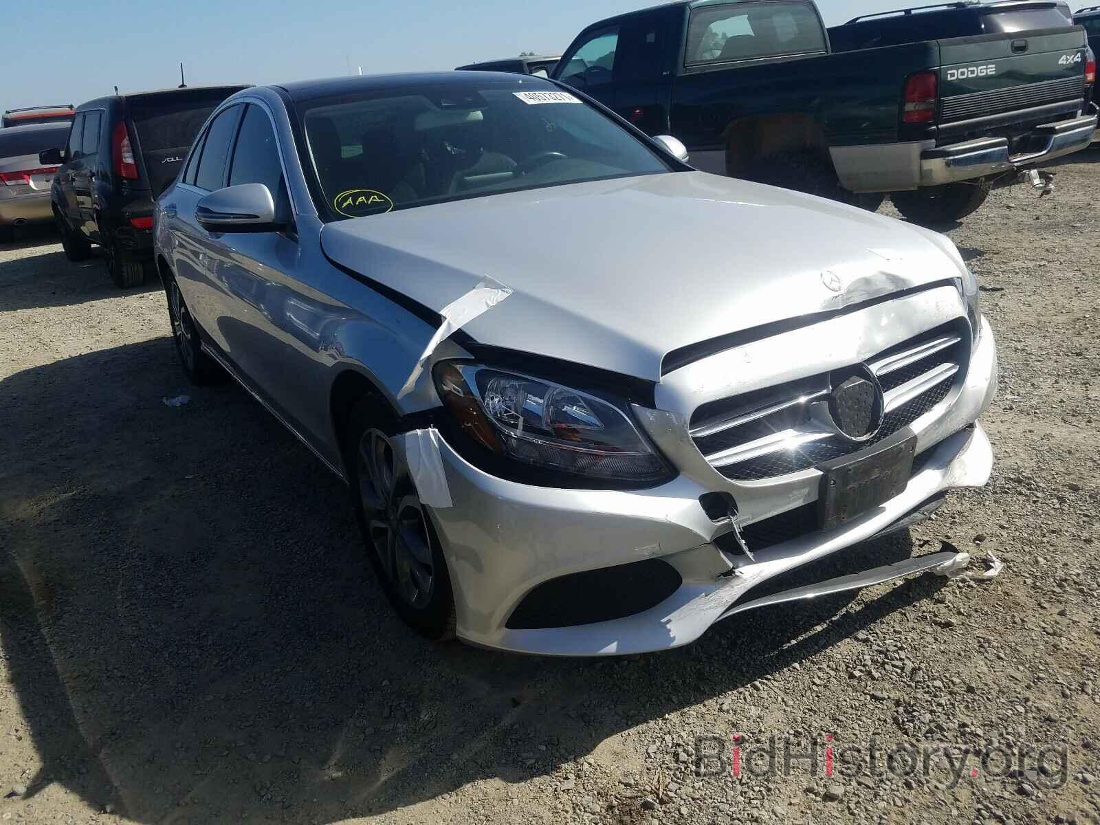 Photo 55SWF4KB5GU136679 - MERCEDES-BENZ C CLASS 2016