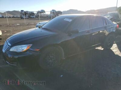 2013 Chrysler 200 LX, black — VIN 1C3CCBAB8DN561804, Copart