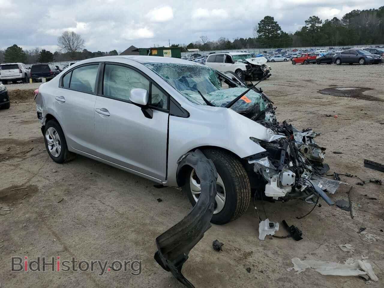2013 HONDA CIVIC - VIN: 19XFB2F53DE033087 - Фото 4