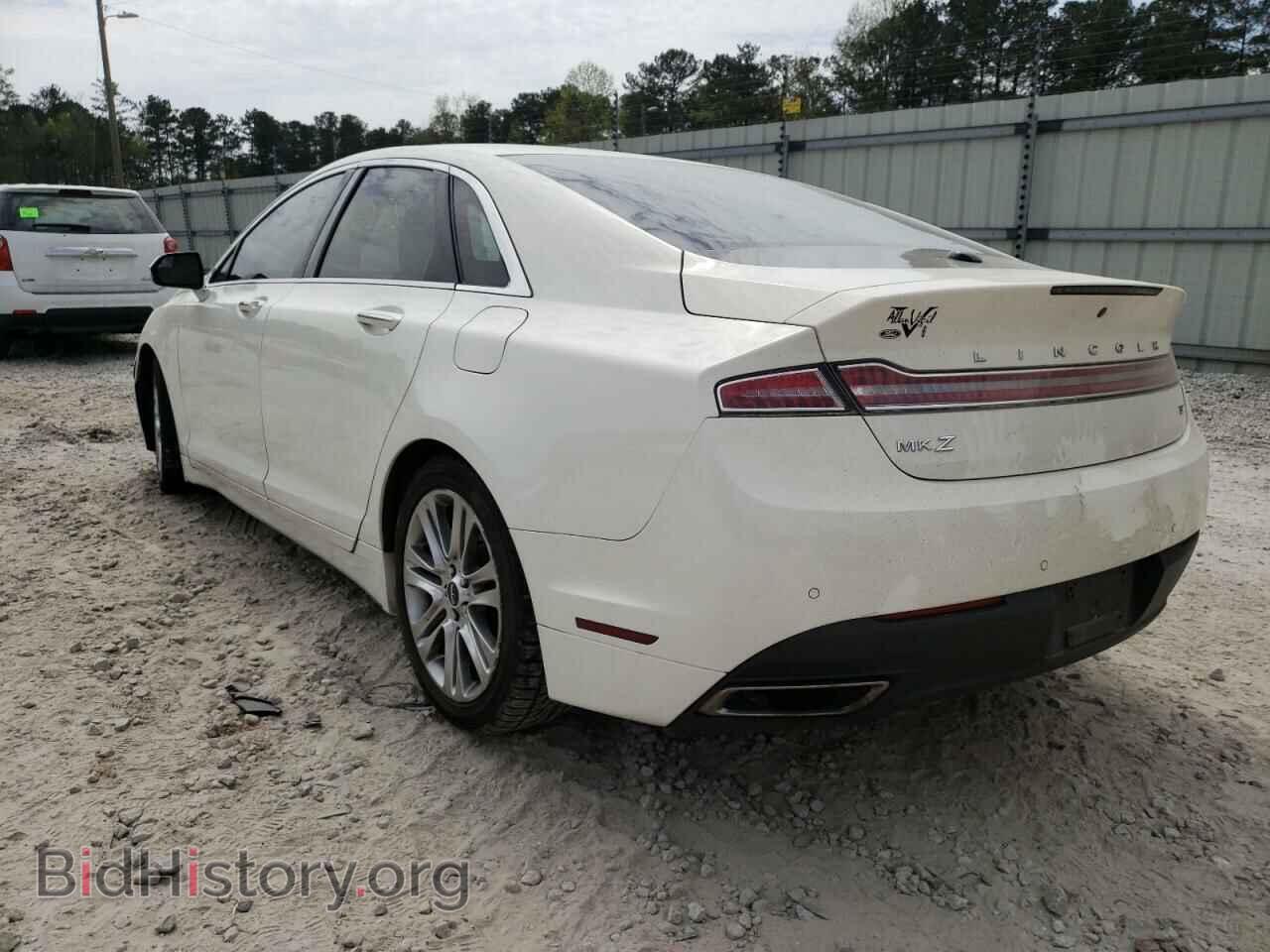2013 LINCOLN MKZ - VIN: 3LN6L2GK8DR801104 - Фото 3