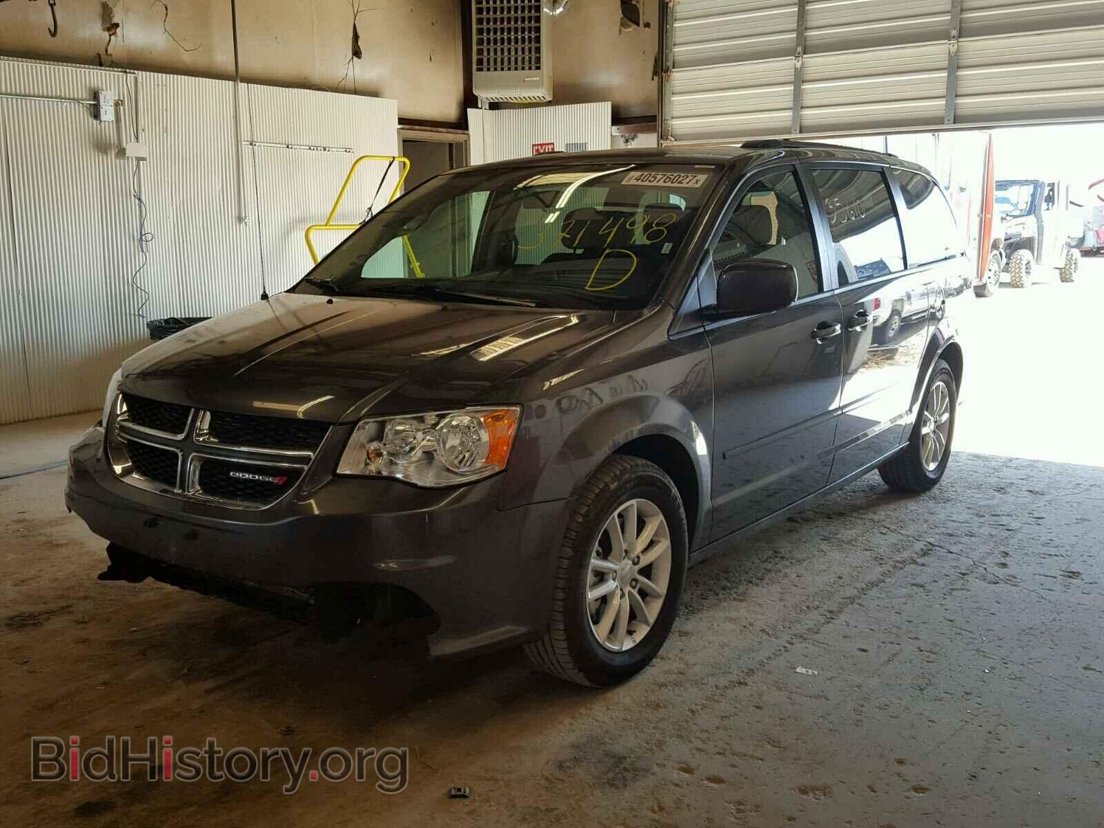 2016 DODGE CARAVAN - VIN: 2C4RDGCG8GR371498 - Фото 2
