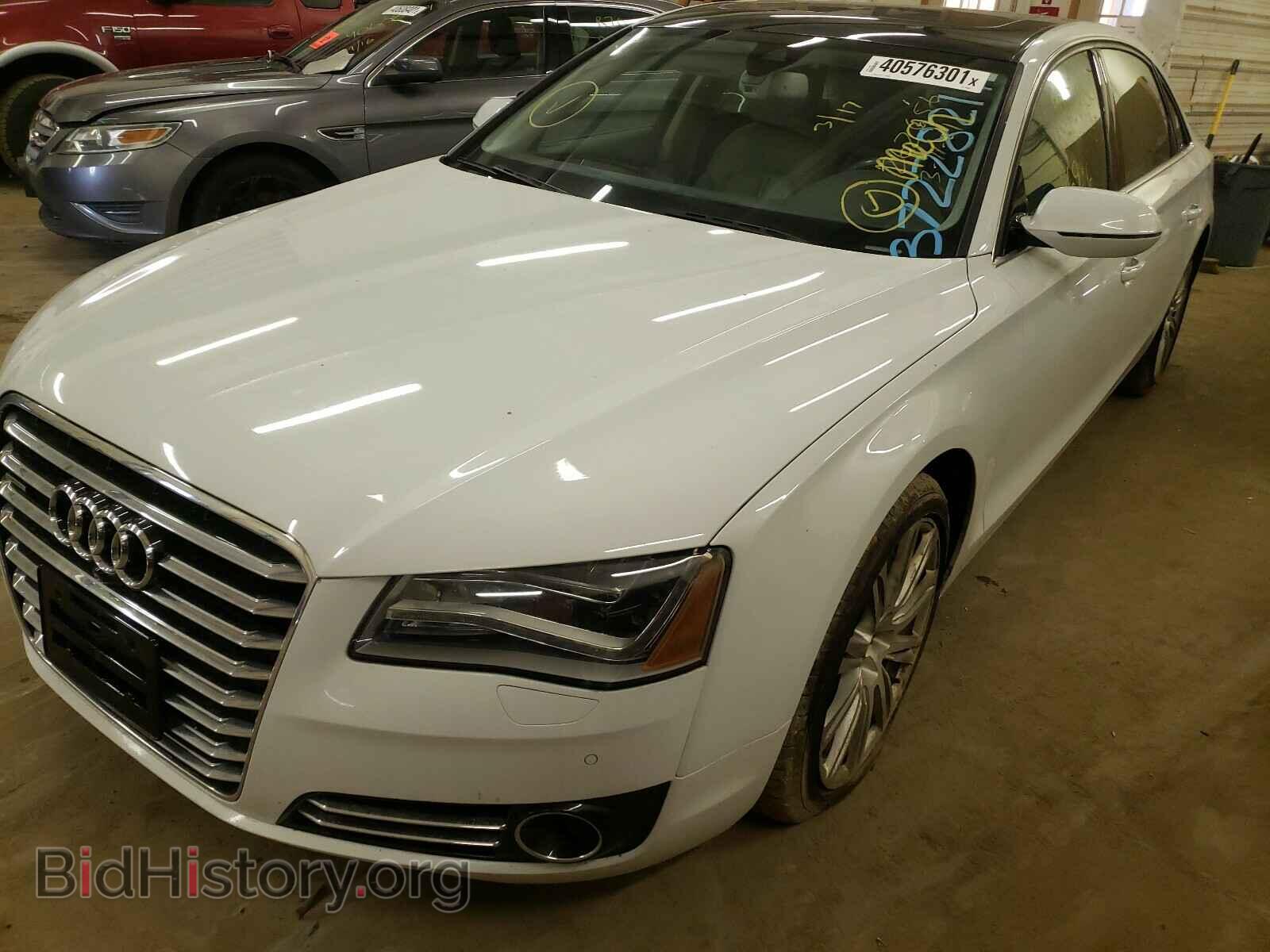 2014 AUDI A8 - VIN: WAUR2AFDXEN008597 - Фото 9
