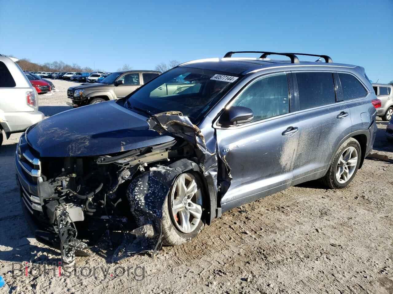 Фотография 5TDDGRFHXHS022739 - TOYOTA HIGHLANDER 2017