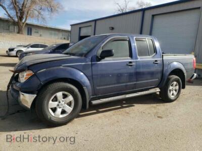 2011 Nissan FRONTIER S, синий — VIN 1N6AD0EV3BC402445, Copart