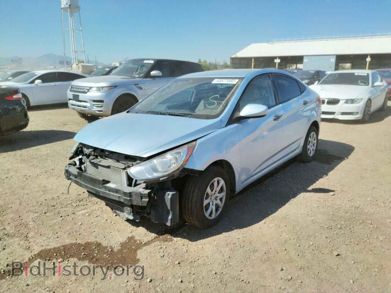 2012 HYUNDAI ACCENT - VIN: KMHCT4AEXCU064237 - Фото 2