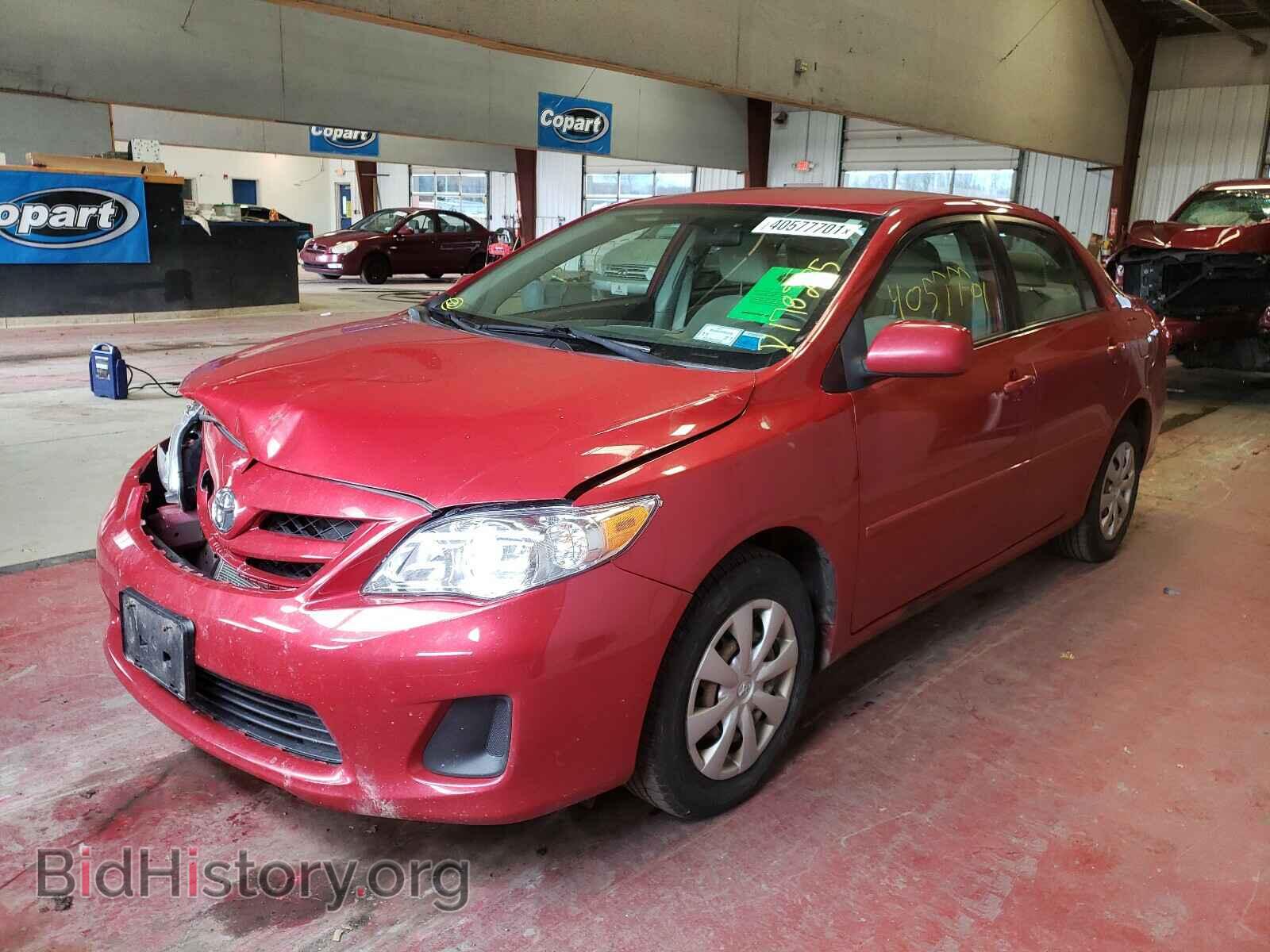 2011 TOYOTA COROLLA - VIN: 2T1BU4EE3BC698427 - Фото 2