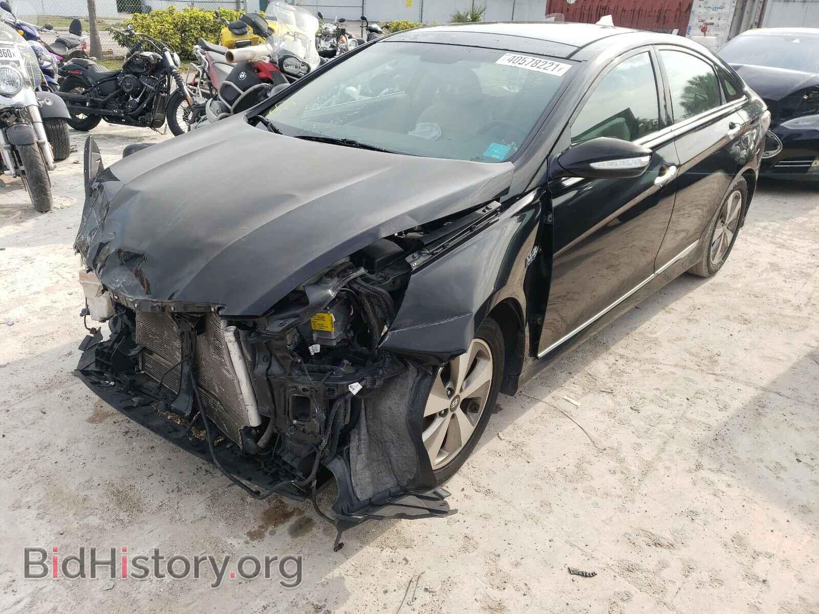 2012 HYUNDAI SONATA - VIN: KMHEC4A44CA058063 - Фото 2