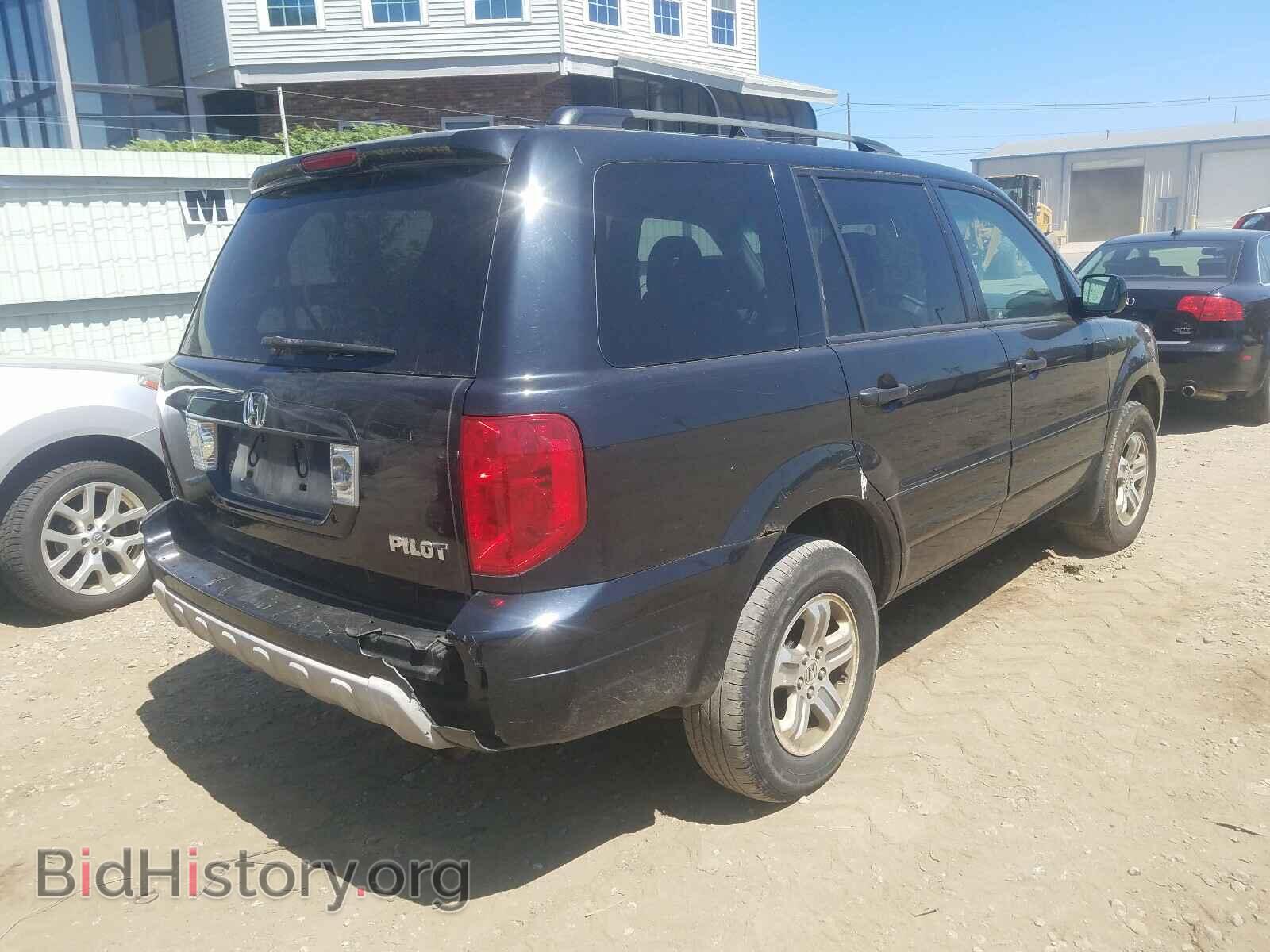 2005 HONDA PILOT - VIN: 2HKYF18435H557316 - Фото 4