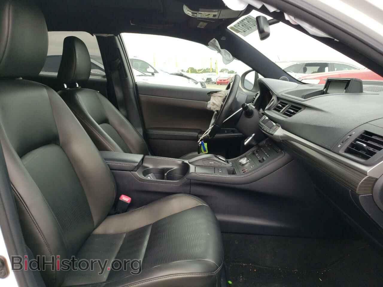 2012 LEXUS CT 200 - VIN: JTHKD5BH3C2115230 - Фото 5