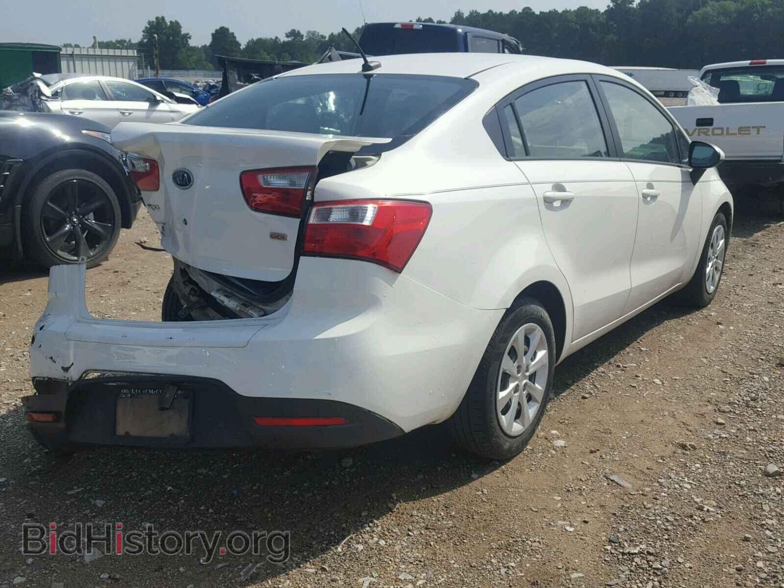 2012 KIA RIO - VIN: KNADM4A38C6049404 - Фото 4