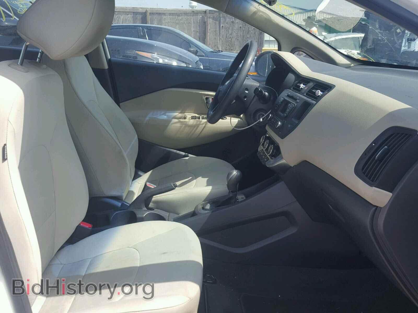 2012 KIA RIO - VIN: KNADM4A38C6049404 - Фото 5