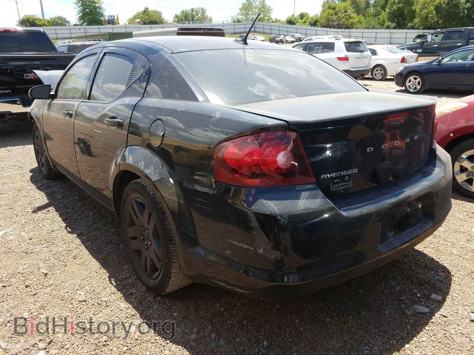 2014 DODGE AVENGER - VIN: 1C3CDZAB1EN187768 - Фото 3