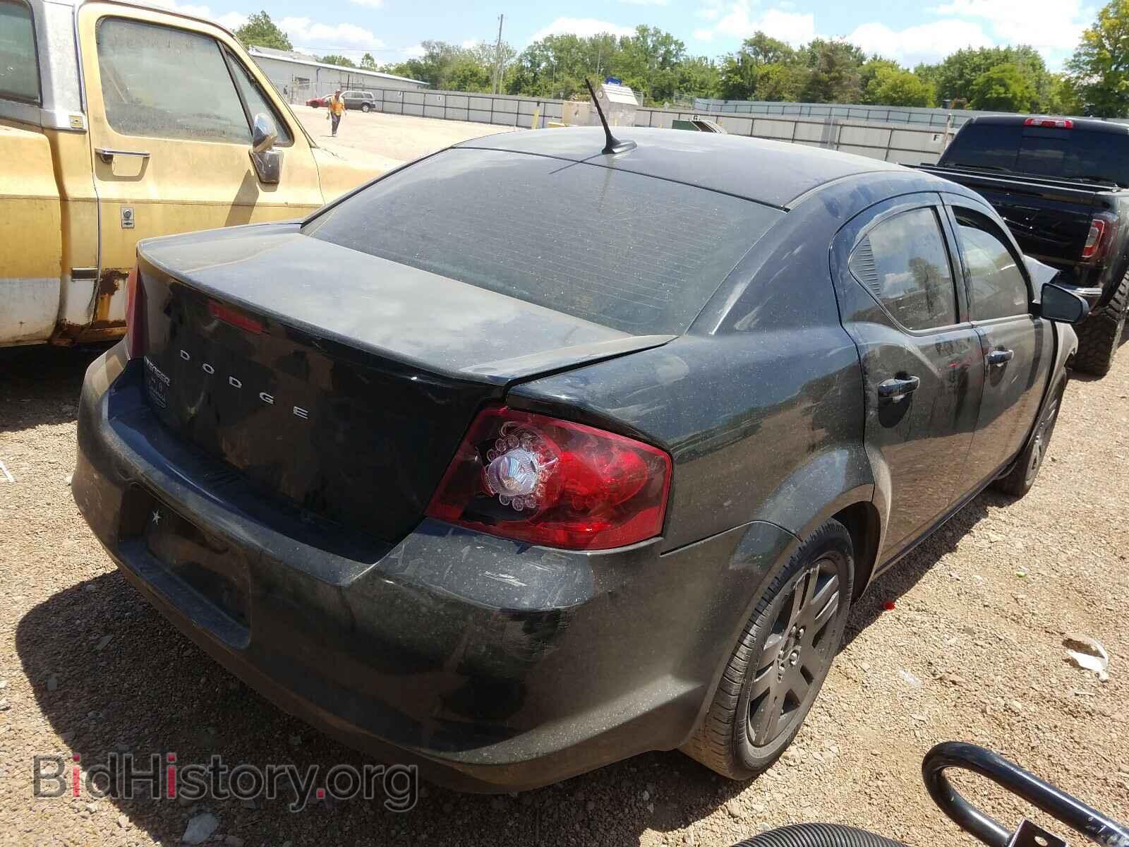 2014 DODGE AVENGER - VIN: 1C3CDZAB1EN187768 - Фото 4