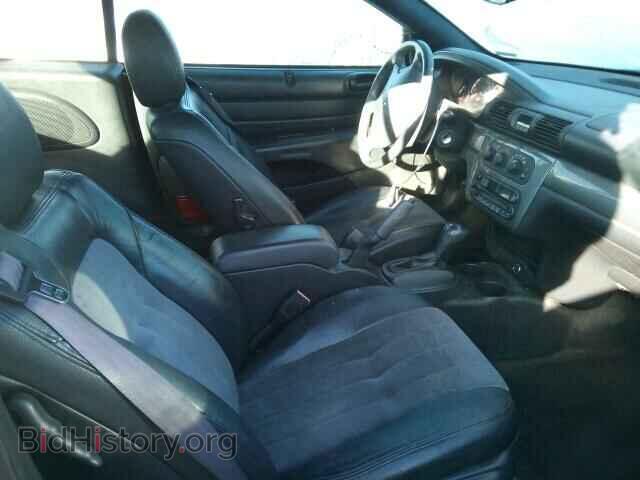 2004 CHRYSLER SEBRING - VIN: 1C3EL55R84N318530 - Фото 5