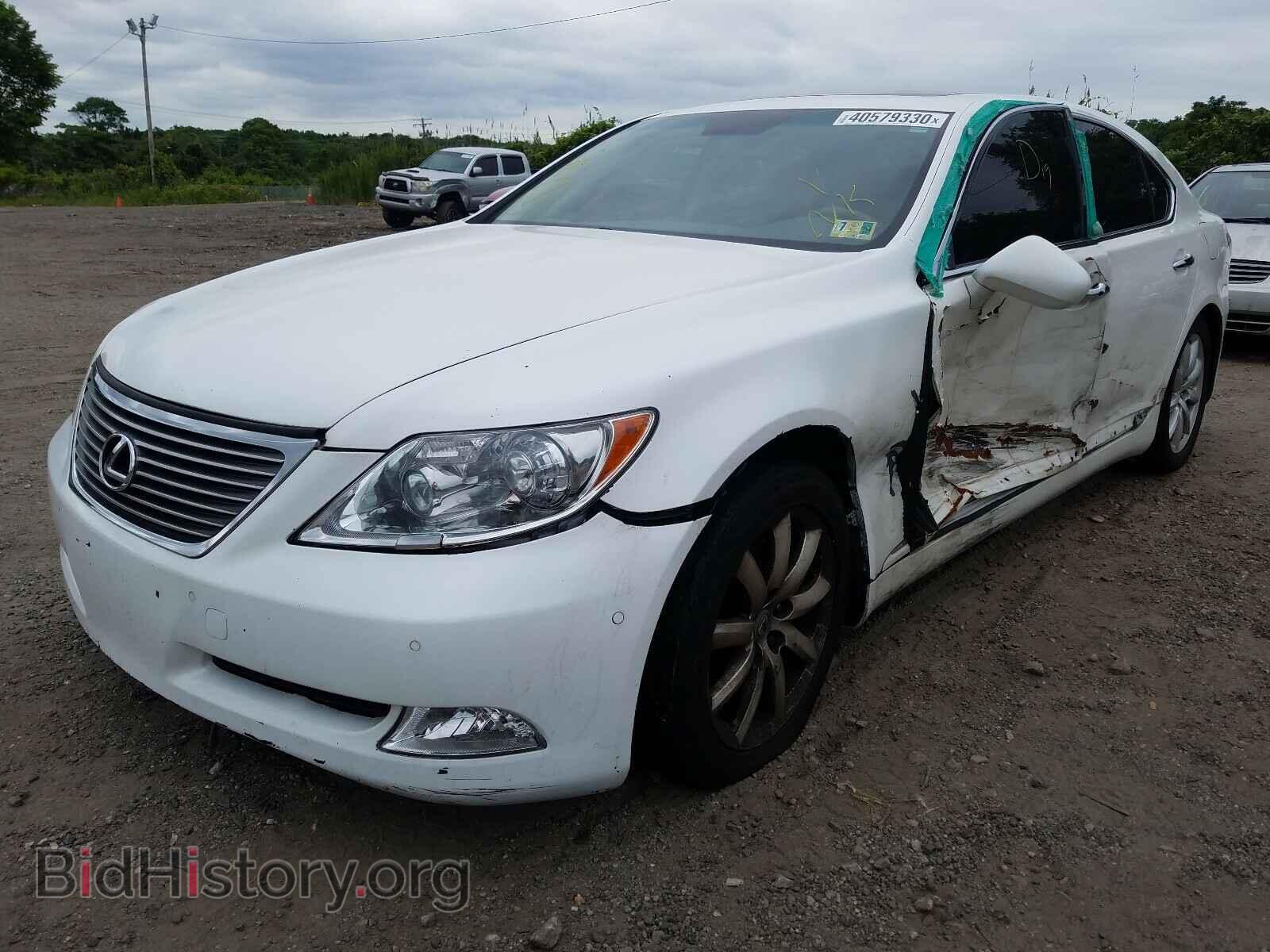 2008 LEXUS LS460 - VIN: JTHBL46F385070365 - Фото 2