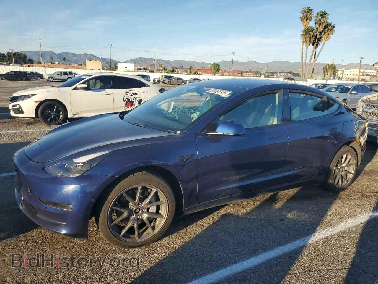 Фотография 5YJ3E1EB9NF192168 - TESLA MODEL 3 2022