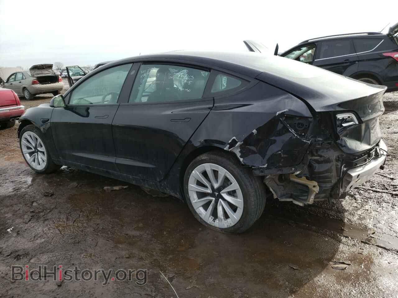 2022 TESLA MODEL 3 - VIN: 5YJ3E1EA7NF189244 - Photo 2
