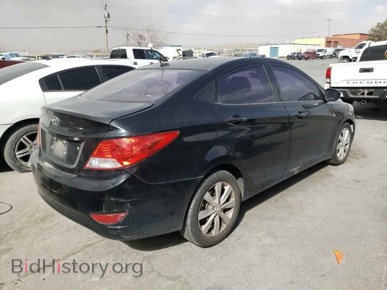 2013 HYUNDAI ACCENT - VIN: KMHCU4AEXDU584131 - Фото 4