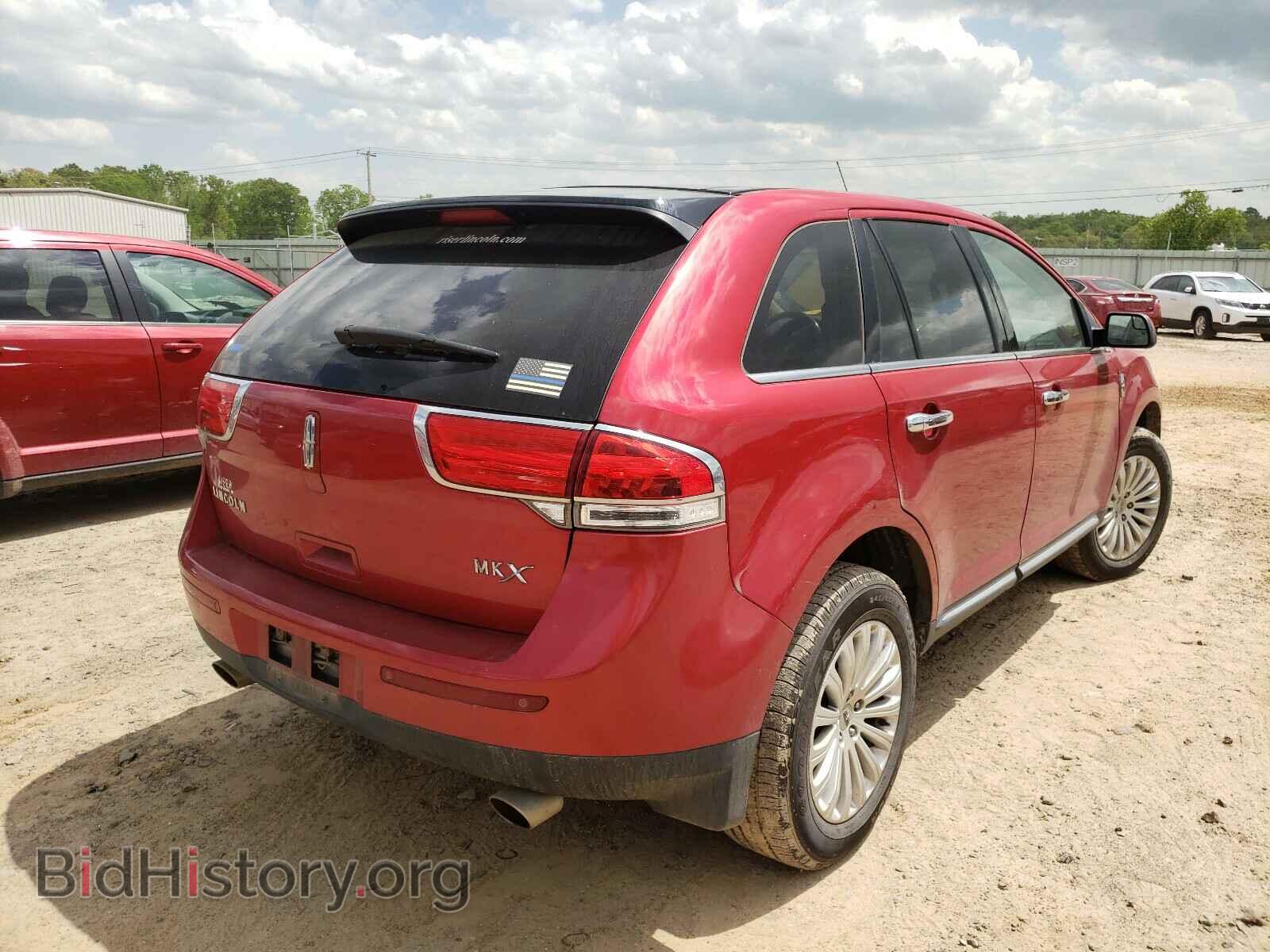 2012 LINCOLN MKX - VIN: 2LMDJ6JK5CBL16966 - Фото 4