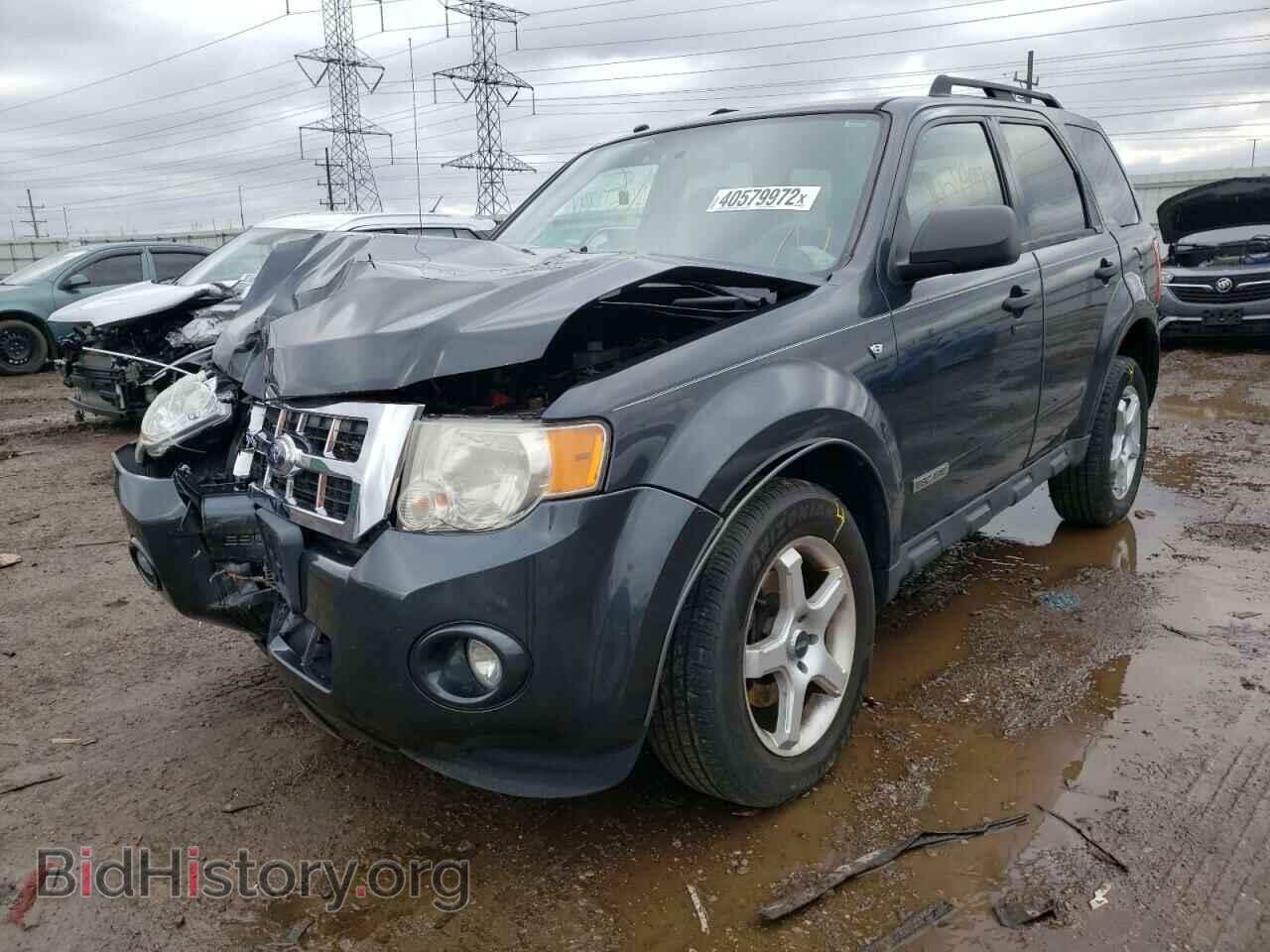 2008 FORD ESCAPE - VIN: 1FMCU93128KB41335 - Фото 2