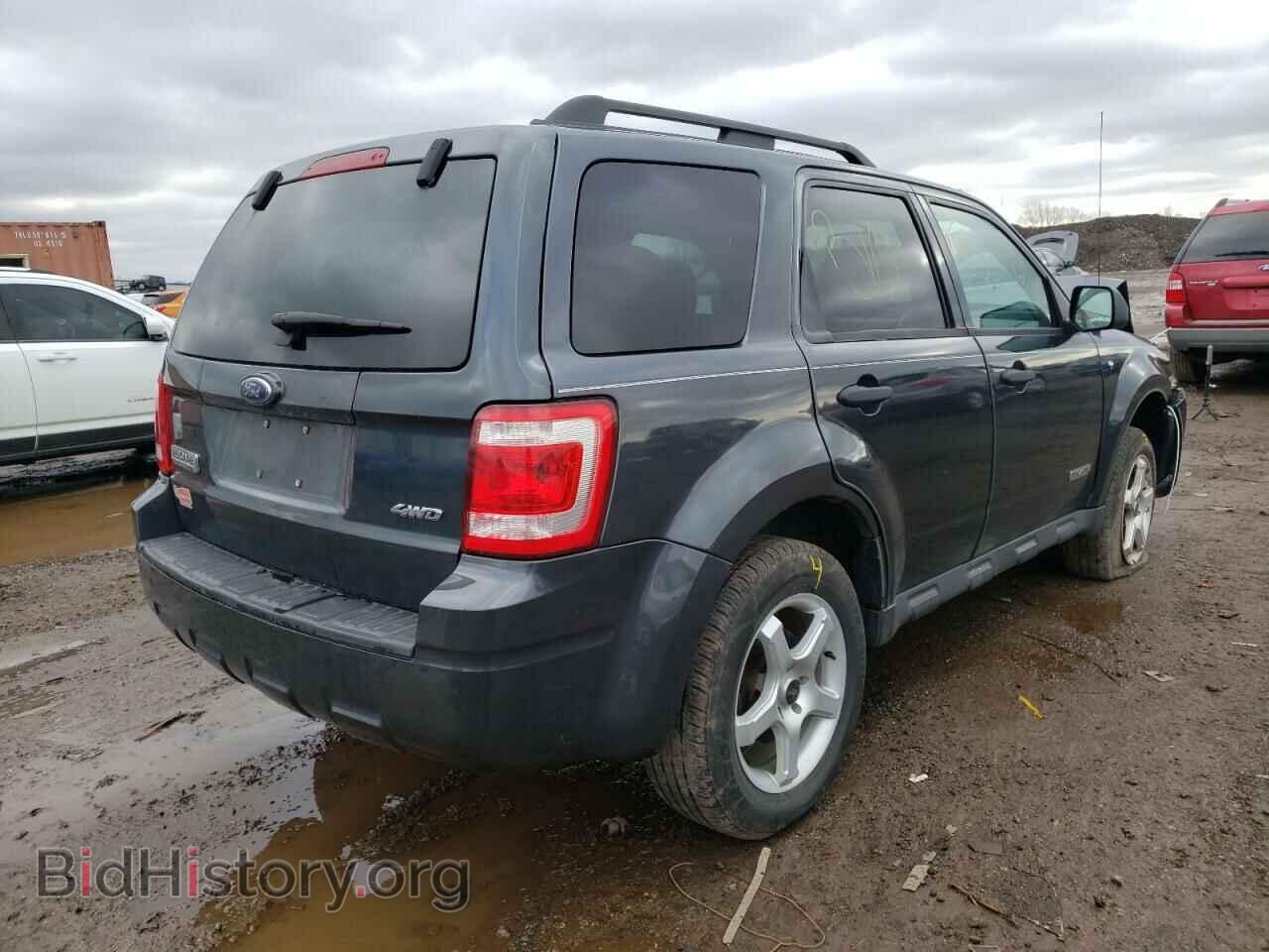 2008 FORD ESCAPE - VIN: 1FMCU93128KB41335 - Фото 4