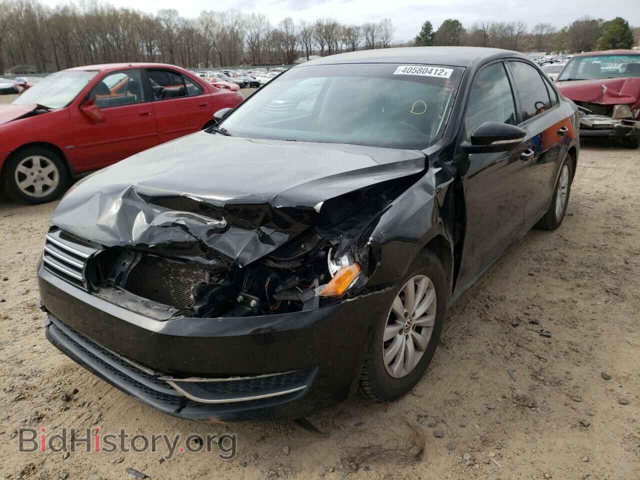 2012 VOLKSWAGEN PASSAT - VIN: 1VWAP7A39CC015081 - Фото 2