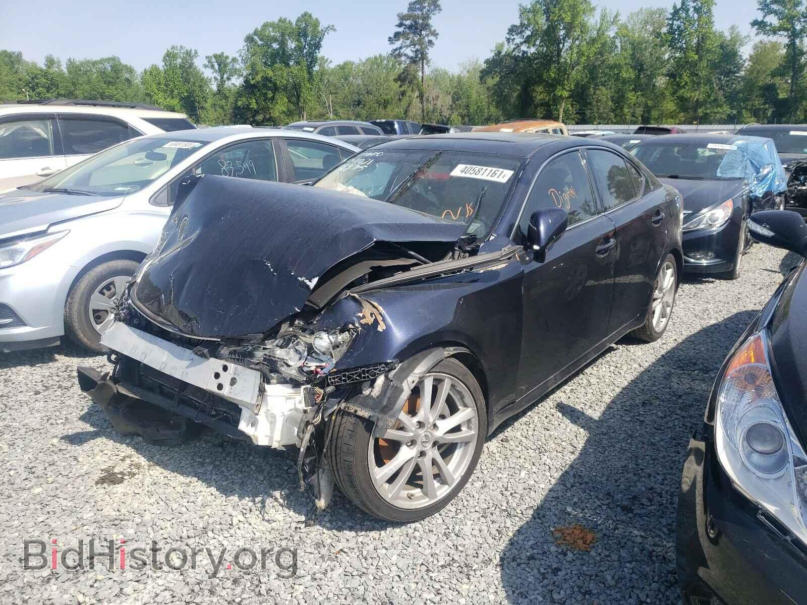 2007 LEXUS IS - VIN: JTHBK262772045375 - Фото 2
