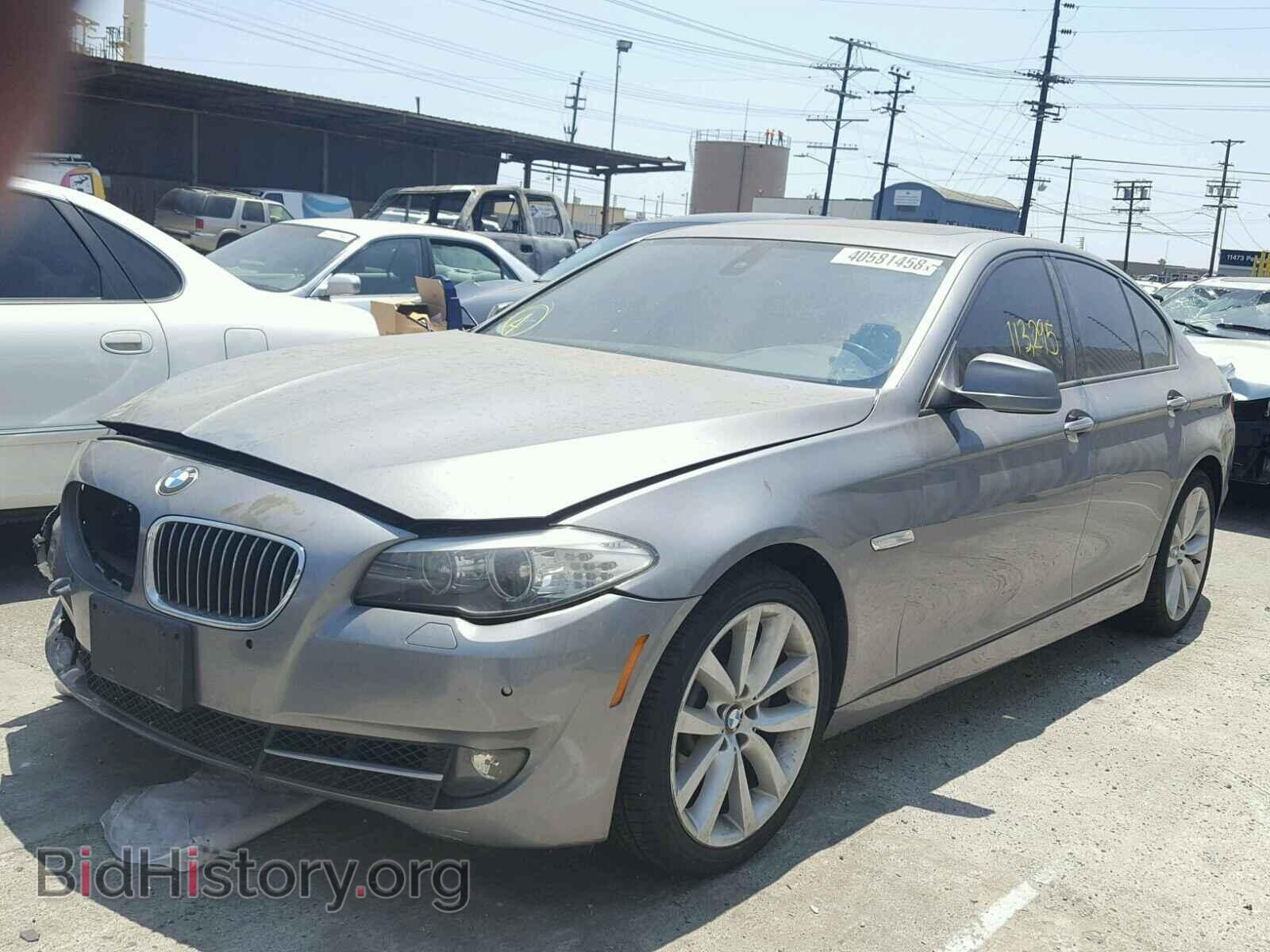 2011 BMW 535 I - VIN: WBAFR7C53BC608643 - Фото 2