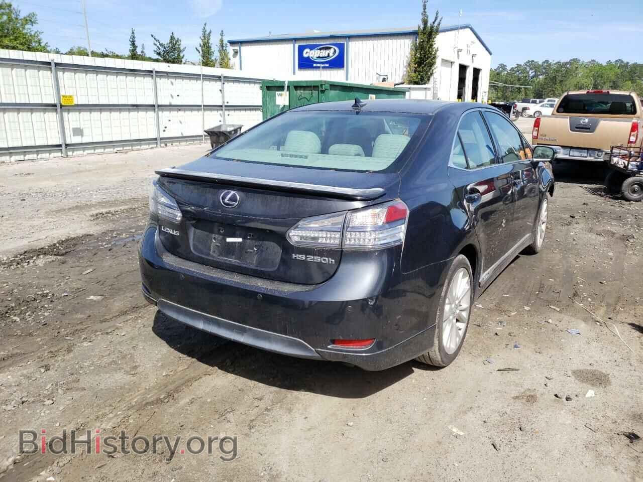 2010 LEXUS HS - VIN: JTHBB1BA8A2002100 - Фото 4