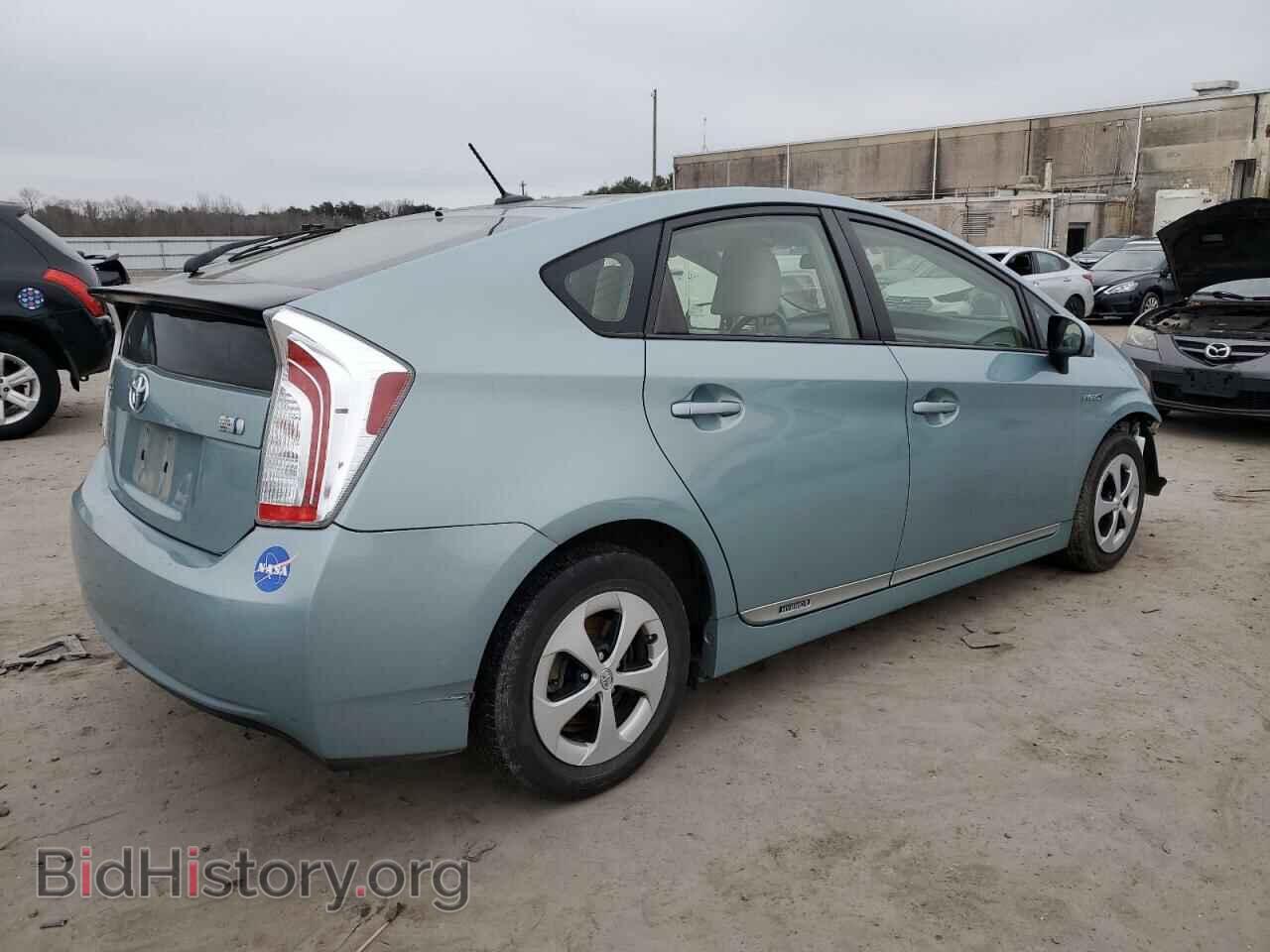 2014 TOYOTA PRIUS - VIN: JTDKN3DU4E1844696 - Фото 3