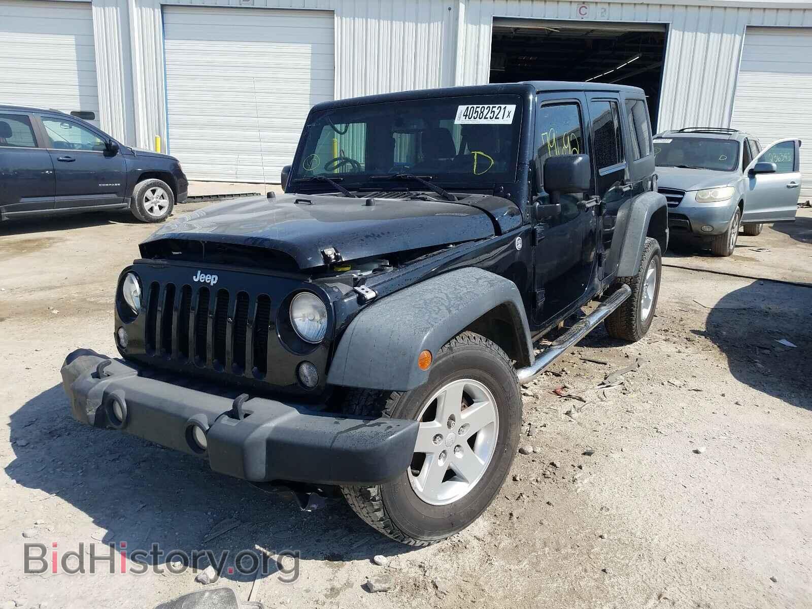 2014 JEEP WRANGLER - VIN: 1C4BJWDG2EL315744 - Фото 2