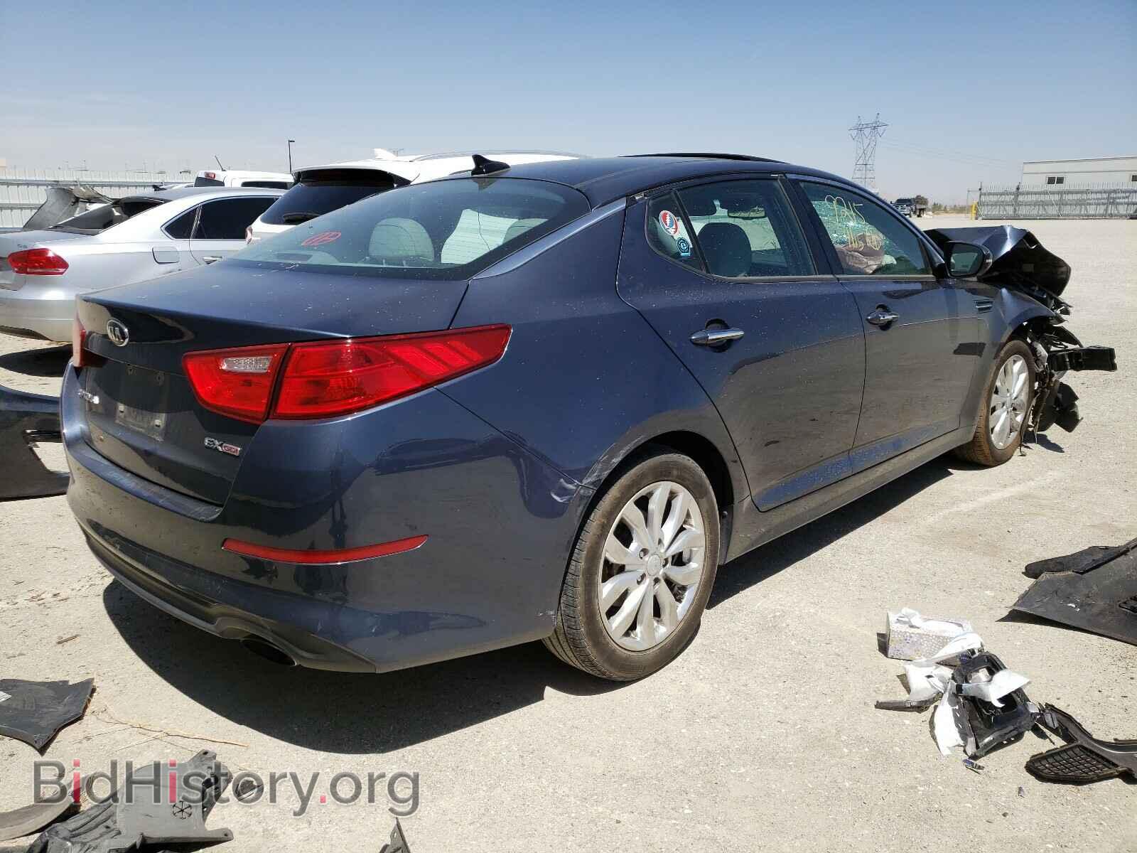 2015 KIA OPTIMA - VIN: 5XXGN4A77FG362823 - Фото 4