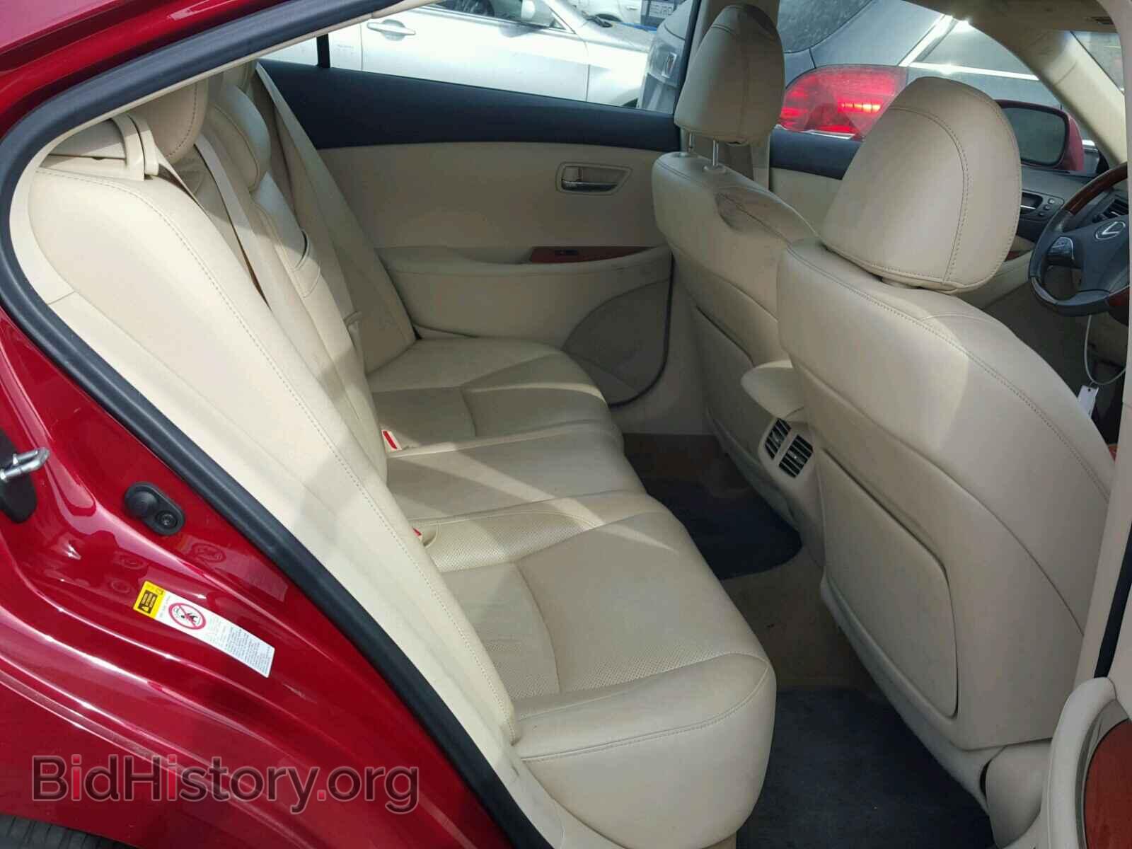 2010 LEXUS ES 350 - VIN: JTHBK1EG5A2376728 - Фото 6