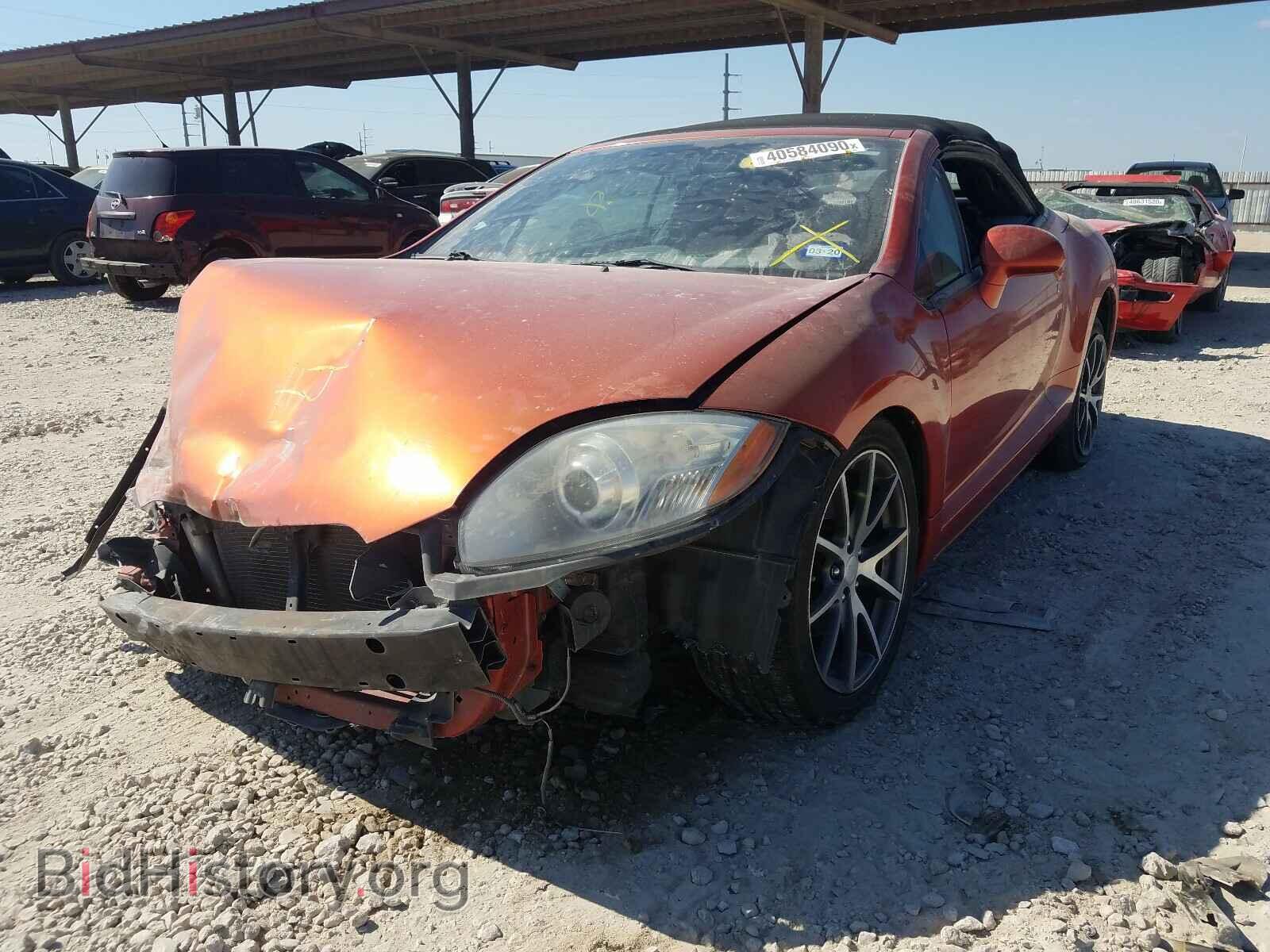 2011 MITSUBISHI ECLIPSE - VIN: 4A37L5EF8BE003926 - Фото 2