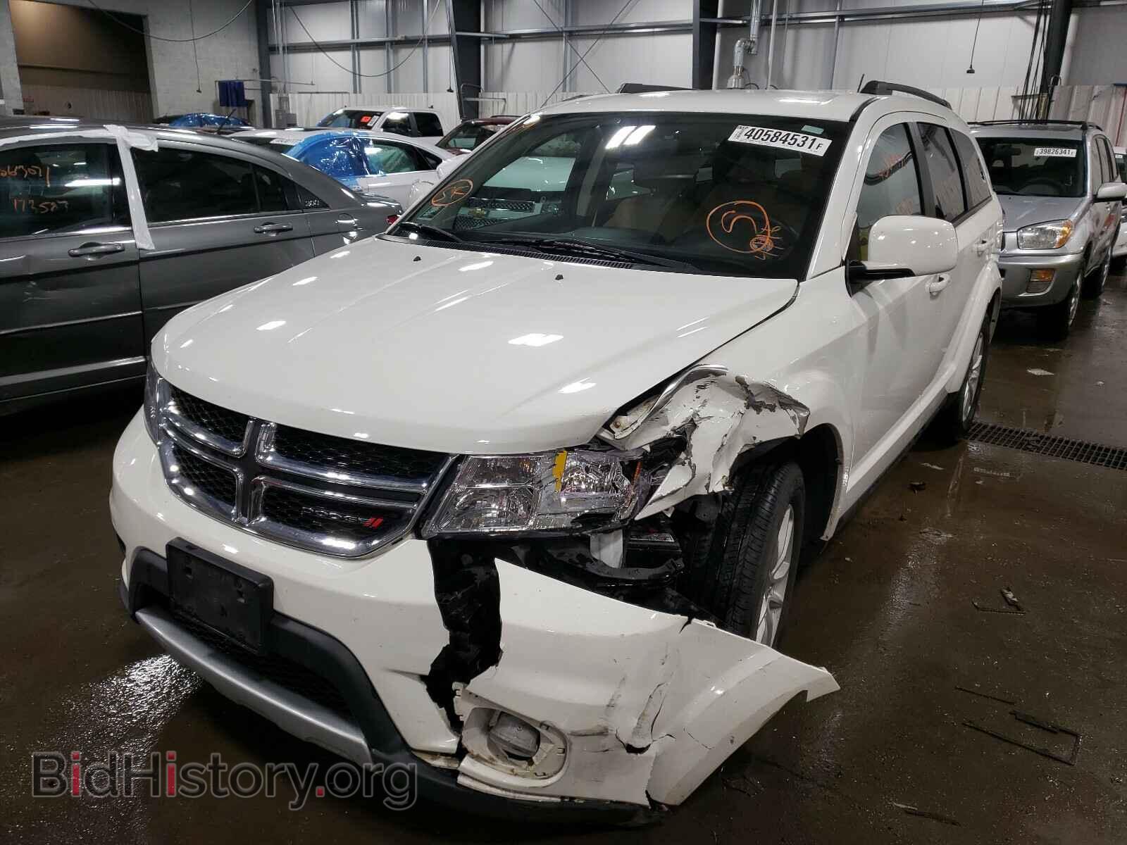 2014 DODGE JOURNEY - VIN: 3C4PDDBG3ET185546 - Фото 2