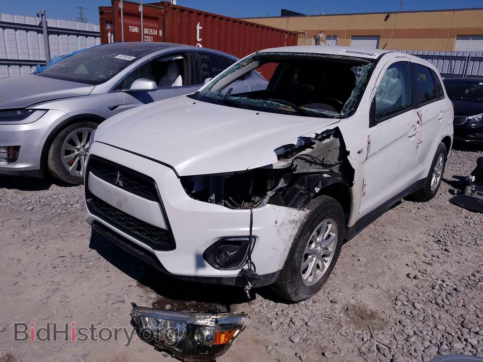 2015 MITSUBISHI OUTLANDER - VIN: 4A4AH3AU5FE609220 - Фото 2