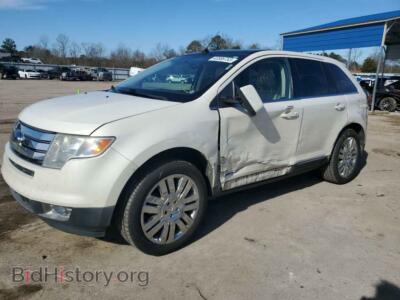 2008 Ford EDGE Edge Limit, white — VIN 2FMDK39C78BB27134, Copart