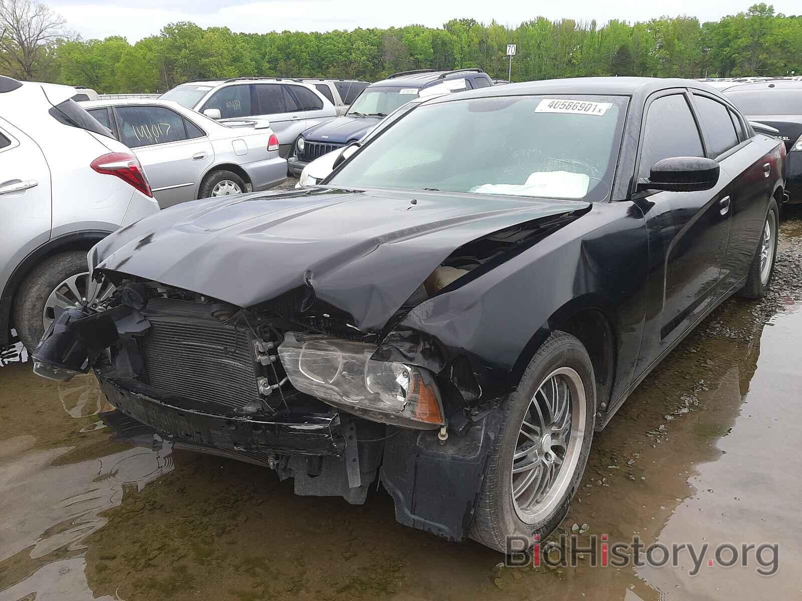 Photo 2C3CDXHG8EH258799 - DODGE CHARGER 2014