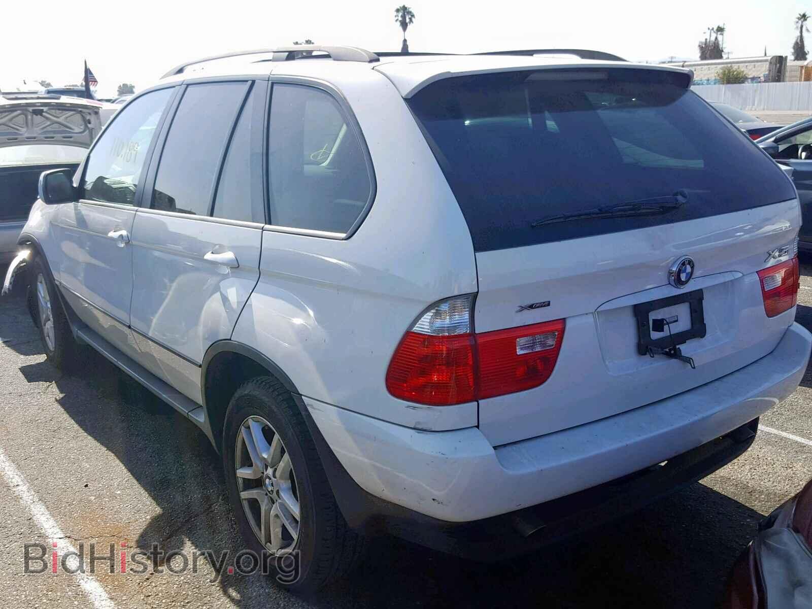 2005 BMW X5 - VIN: 5UXFA13545LY03726 - Фото 3