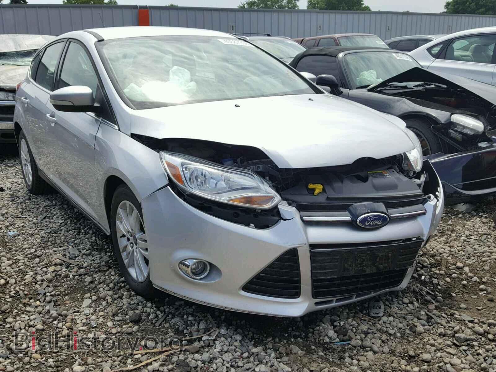 2012 Ford FOCUS Focus SEL (VIN 1FAHP3M23CL189991) — фото 1 из 10, Copart, повреждение: передняя часть