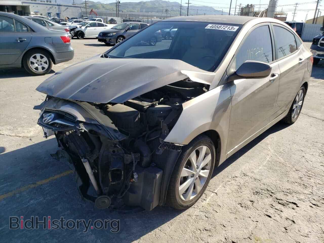 Photo KMHCU4AE4CU187139 - HYUNDAI ACCENT 2012