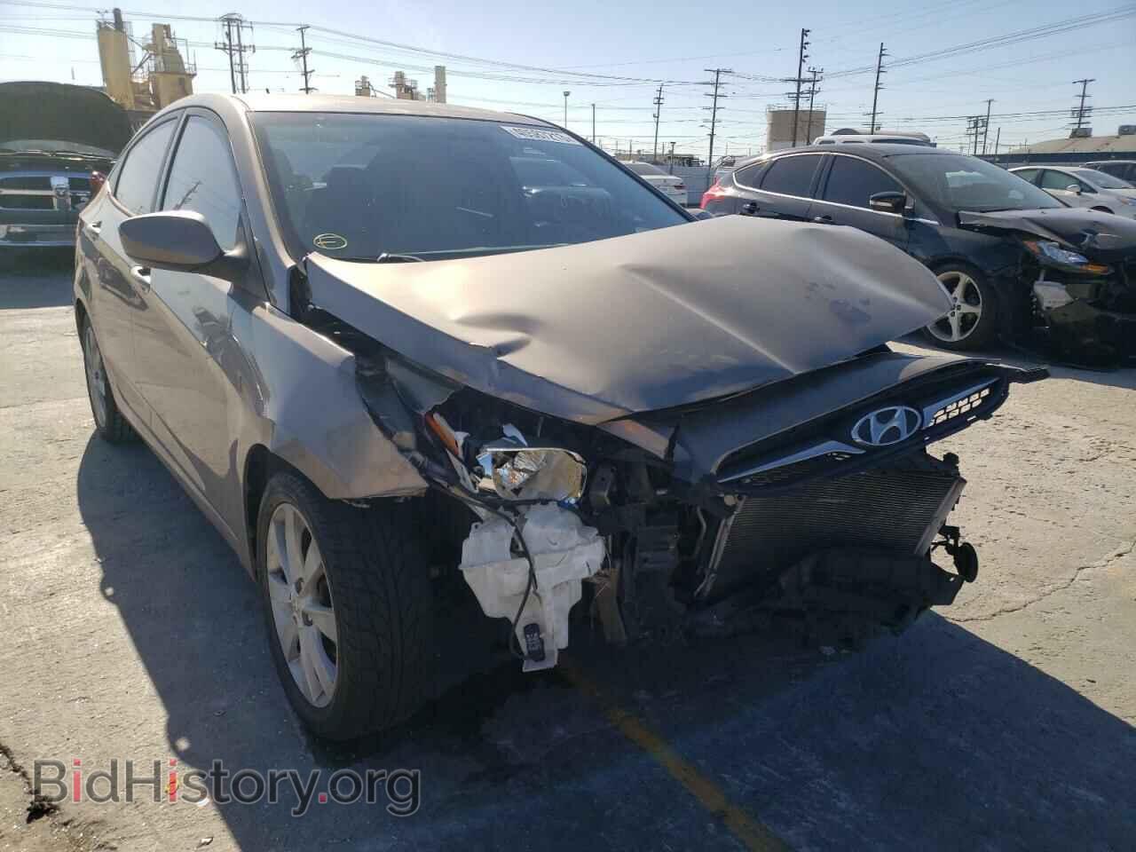 2012 HYUNDAI ACCENT - VIN: KMHCU4AE4CU187139 - Фото 4