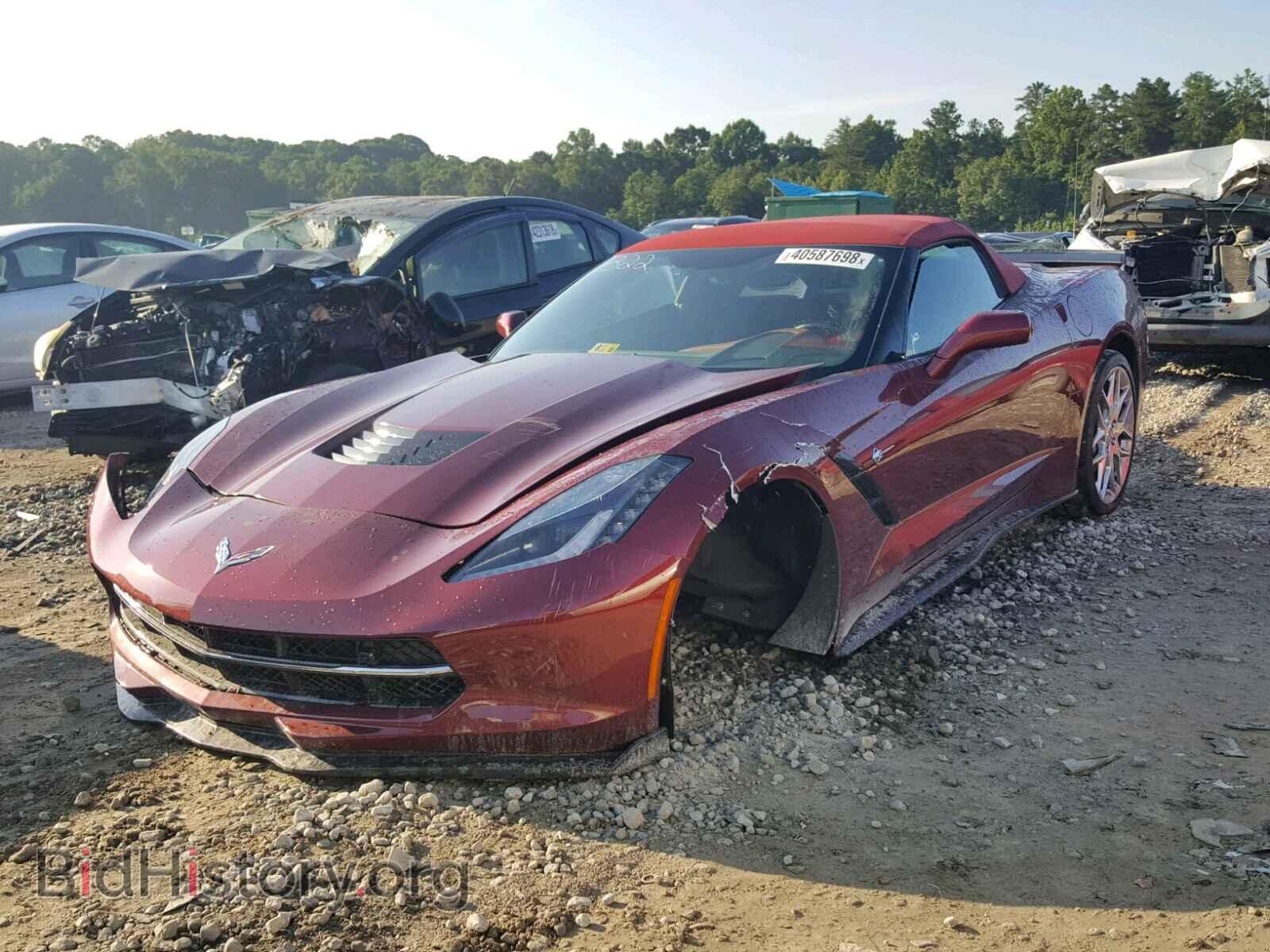 2017 CHEVROLET CORVETTE - VIN: 1G1YM3D7XH5114322 - Фото 2